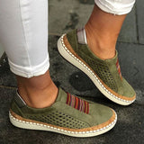 Slip-On Sneaker Woman Ladies Casual Shoes